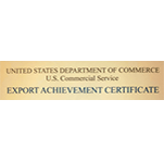 Export Achievement Award - US Department of Commerce Export Achievement Award - US Department of Commerce
