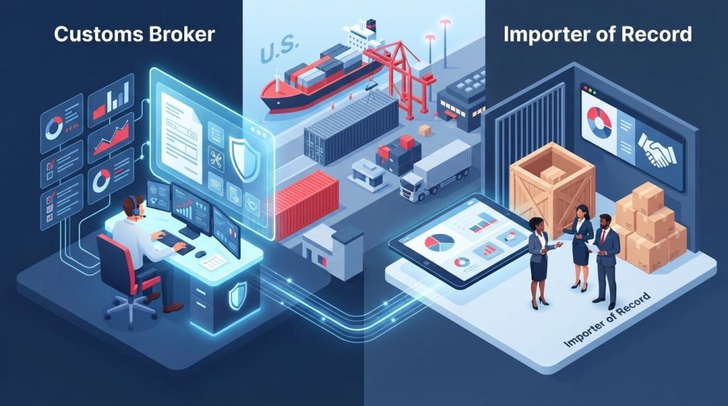 Customs Broker vs. Importer of Record: A B2B Decision Guide