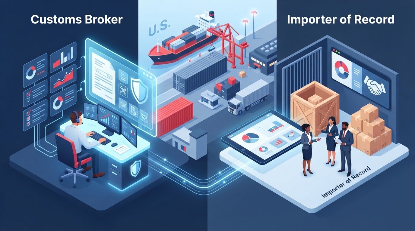 Customs Broker vs. Importer of Record: A B2B Decision Guide